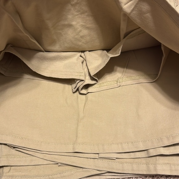 7pk The Children’s Place Girls Tan Button-Front Skort Uniform Style Size 10 - Picture 4 of 5